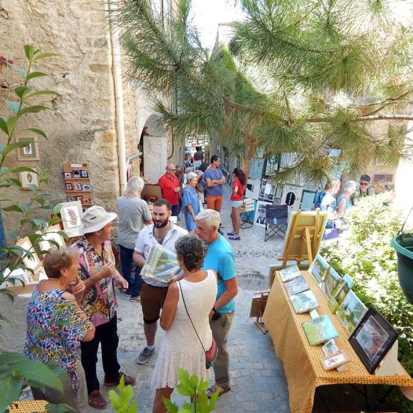 Les Peintres Dans La Rue à Mollans Sur Ouvèze : Expositions Passées