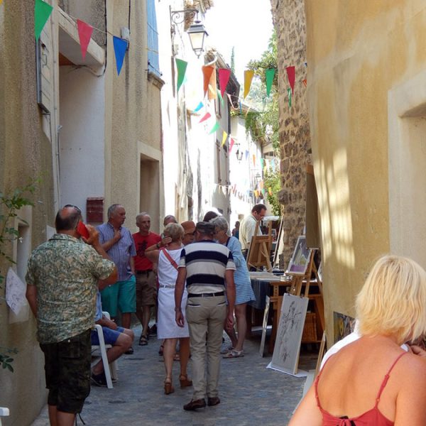 Les Peintres Dans La Rue à Mollans Sur Ouvèze : Expositions Passées