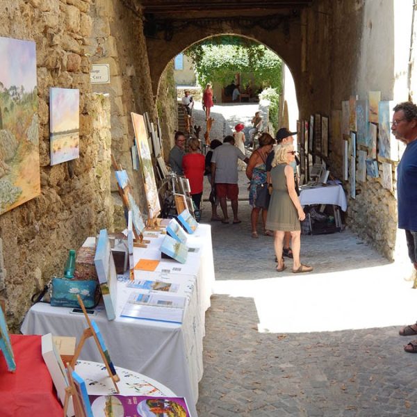 Les Peintres Dans La Rue à Mollans Sur Ouvèze : Expositions Passées