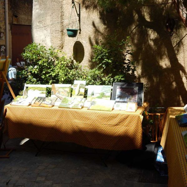 Les Peintres Dans La Rue à Mollans Sur Ouvèze : Expositions Passées