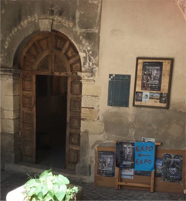 La Chapelle des Arts à Mollans-sur-Ouvèze : le lieu